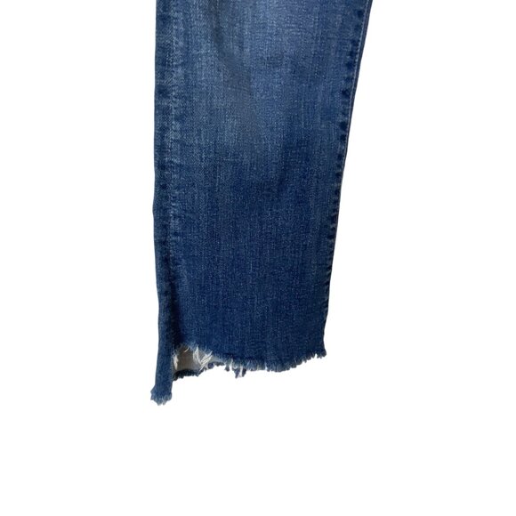 Mother Jeans Womens Size 25 The Insider Crop Step Fray in Girl Crush High Rise - Picture 6 of 14